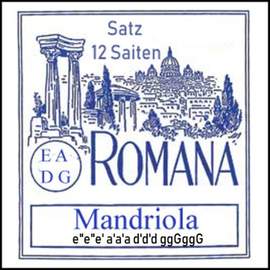 Romana Mandriola strings Set 12-strings