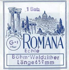 Romana Waldzither strings Set 9-string