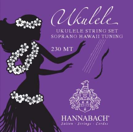 Hannabach Strings for ukulele Soprano Set