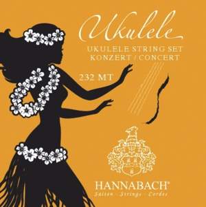 Hannabach Strings for ukulele Set Concert