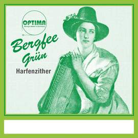 Optima Strings for zither Harp/air resonance zither nylon green 1321 es