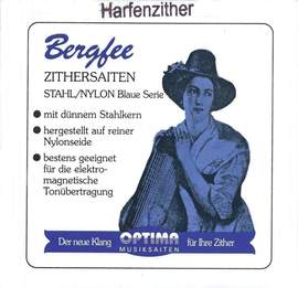 Optima Strings for zither Harp/air resonance zither nylon blue 1331 36-string