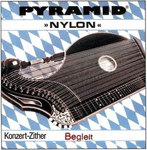 Pyramid Strings for zither Nylon. Concert zither D 18.