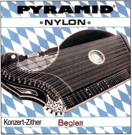 Pyramid Strings for zither Nylon. Concert zither E 8.