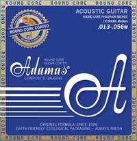 Adamas Strings for Acoustic Guitar Nuova Phosphor Bronze coated round core Medium .013-.056