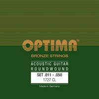 Optima Strings for Acoustic Guitar Bronze strings Set Custom-light