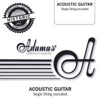 Adamas Strings for Acoustic Guitar Single strings uncoated plain - bare steel strings .008"/0.20mm