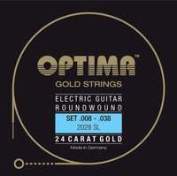 Optima Strings for E-guitar Gold strings round wound D4 .025w