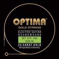 Optima Strings for E-guitar Gold strings round wound Set
