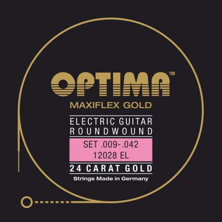 Optima Strings for E-guitar Gold Strings. Maxiflex A5 .032w