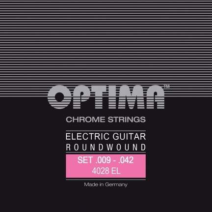 Optima Strings for E-guitar Chrome strings round wound H2