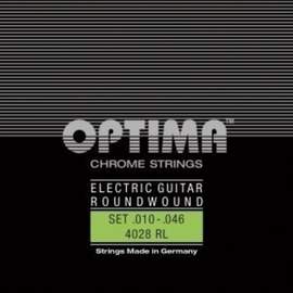 Optima Strings for E-guitar Chrome strings round wound Set