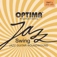 Optima Strings for E-guitar Jazz Swing Chrome  Round Wound Set