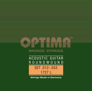 Optima Strings for Acoustic Guitar Bronze strings D. 032w