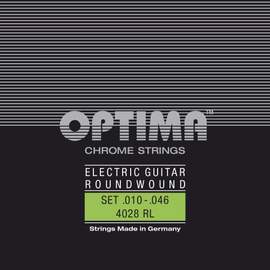 Optima Strings for E-guitar Chrome strings round wound H/B .013