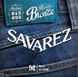 Savarez Strings for Acoustic Guitar Acoustic Medium .013-.055