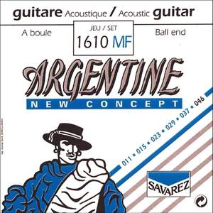 Savarez Strings for Acoustic Guitar Argentine E1 .011