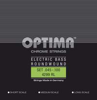 Optima E-Bass Strings Chrome Strings. Round Wound Short Scale Set 4299S