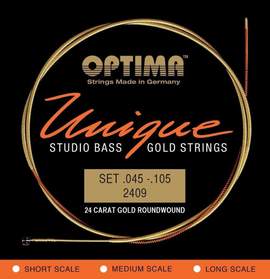 Optima E-Bass Strings Unique studio golden strings 4-str. short sc