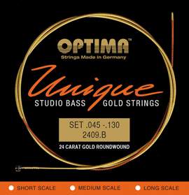 Optima E-Bass Strings Unique studio golden strings 5-str. long sc.