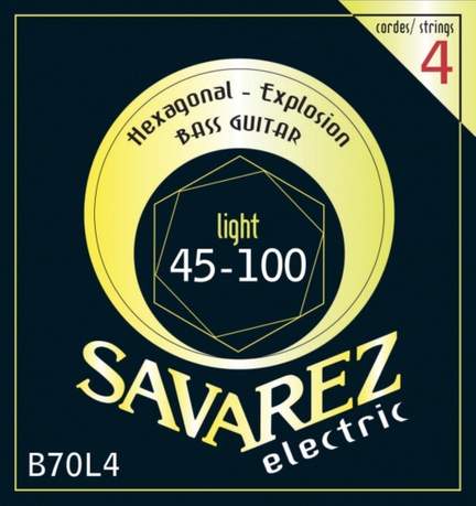 Savarez E-Bass Strings Hexagonal Explosion 4-str. Light