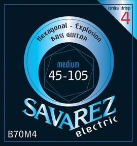 Savarez E-Bass Strings Hexagonal Explosion 4-str. Medium