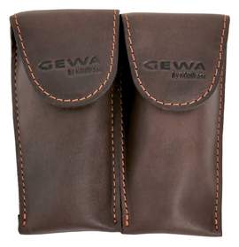 GEWA Mouthpiece pouch Crazy Horse Trumpet Double brown