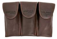GEWA Mouthpiece pouch Crazy Horse Trumpet Triple brown