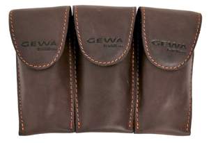 GEWA Mouthpiece pouch Crazy Horse Trumpet Triple brown