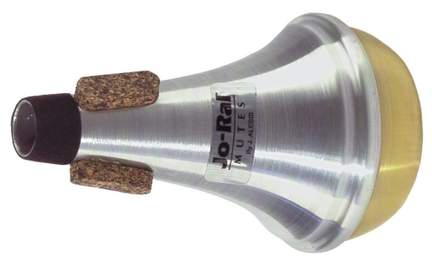 Jo-Ral Trombone Mute Straight Brass Bottom