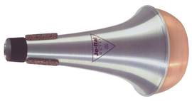 Jo-Ral Bass Trombone Mute Straight Copper Bottom