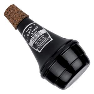 Humes & Berg Practice mute New Stone Lined Practice Mute 263BK Baritone (straight form)