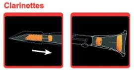 Saxmute Clarinet Mutes - Clarinet