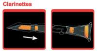 Saxmute Clarinet Mutes - Clarinet