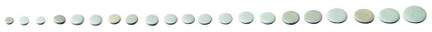 Pisoni Pads Complet sets White