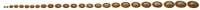 Pisoni Pads Complet sets Brown