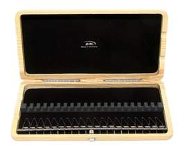 GEWA Reed case Oboe 20 tubes Red brown lacquered finish