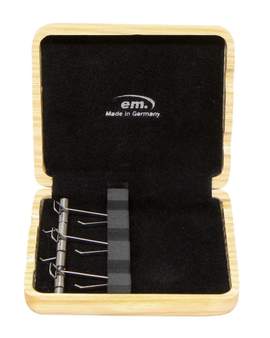 GEWA Reed case Bassoon 3 reeds Black lacquered finish