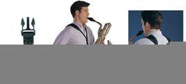 Neotech Saxophone strap Soft Harness Black junior, Length 21 - 31,2 cm