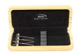 GEWA Reed case Oboe 3 reeds Natural lacquered finish