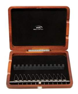 GEWA Reed case Oboe 12 tubes Natural lacquered finish