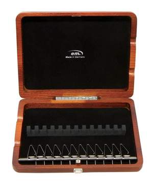 GEWA Reed case Oboe 12 tubes Natural lacquered finish