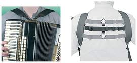 Neotech Accordion carrying straps Deluxe Accordion Harness Length 83,8 - 147,3