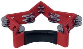 GEWA Jingle wreath Star Red
