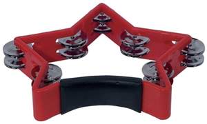 GEWA Jingle wreath Star Red