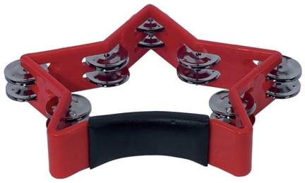 GEWA Jingle wreath Star Red