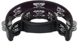 GEWA Jingle wreath Half moon 20 jingles Black