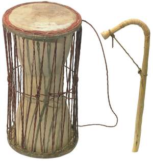 GEWA Talking Drum Height 30 cm - Ø 17 cm