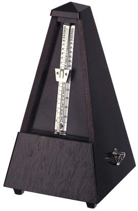 Wittner Metronome Pyramid shape Oak black matt