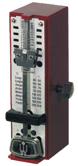 Wittner Metronome Taktell Super Mini Ruby red  890141
